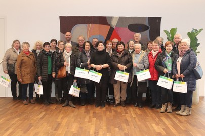 Besuch des Seniorenbundes Sulz-Röthis bei der Vorarlberger Gebietskrankenkasse