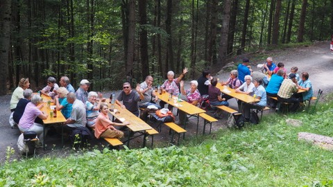 "Grillhock" des Seniorenbundes Sulz-Röthis am 18.08.2018