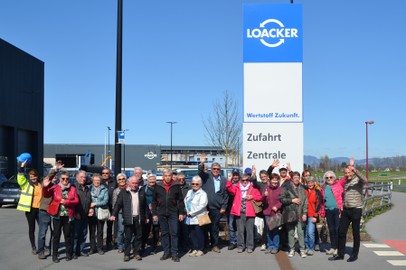 Seniorenbund Sulz-Röthis bei Loacker Recycling in Götzis