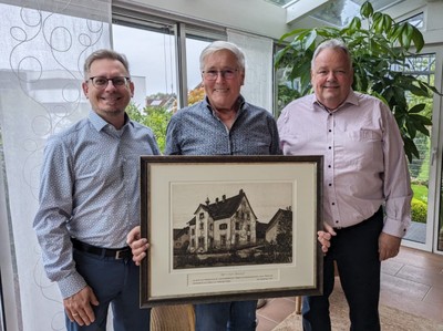 Ehrung Alt-Vize-Bürgermeister Kurt Baldauf