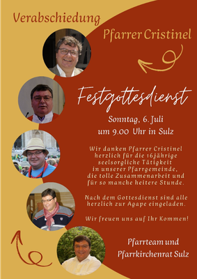 Festgottesdienst & Verabschiedung von Pfarrer Cristinel Dobos