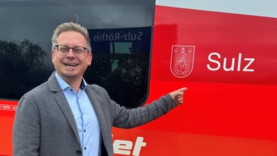 Gemeinde Sulz auf Schiene