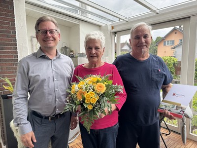 Wir gratulieren: Goldene Hochzeit Maria und Helmut Welte Wir gratulieren: Goldene Hochzeit Maria und Helmut Welte