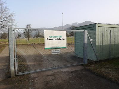 Grünmüllsammelstelle öffnet wieder Grünmüllsammelstelle öffnet wieder