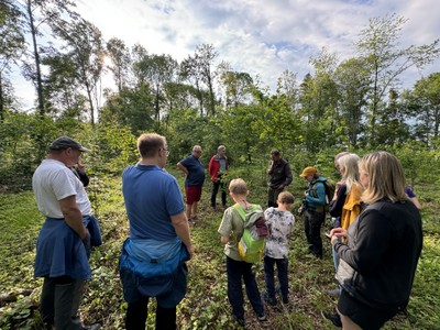 Interessante Biotopexkursion mit dem e5 Team Sulz