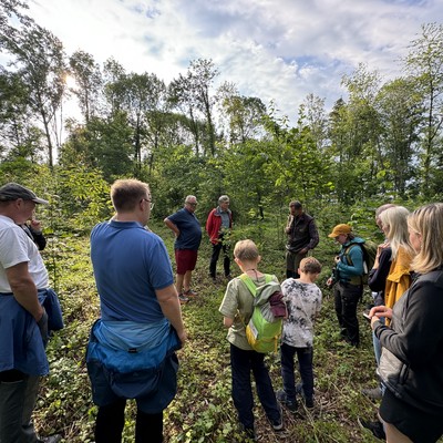 Interessante Biotopexkursion mit dem e5 Team Sulz