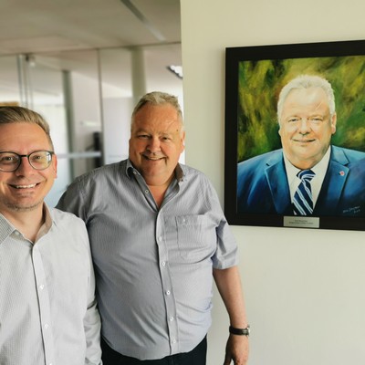 Portrait Karl Wutschitz im Gemeindeamt