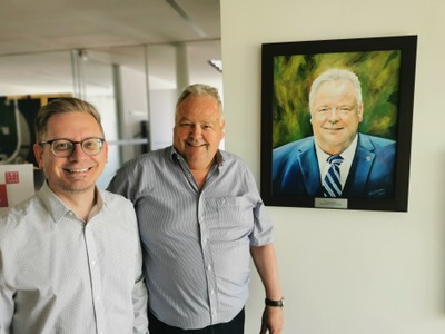 Portrait Karl Wutschitz im Gemeindeamt