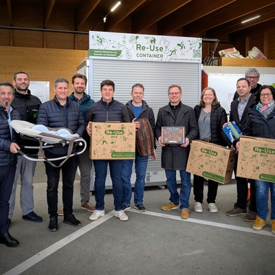 Re-Use leicht gemacht: ASZ Vorderland setzt auf praktische Kreislaufwirtschaft