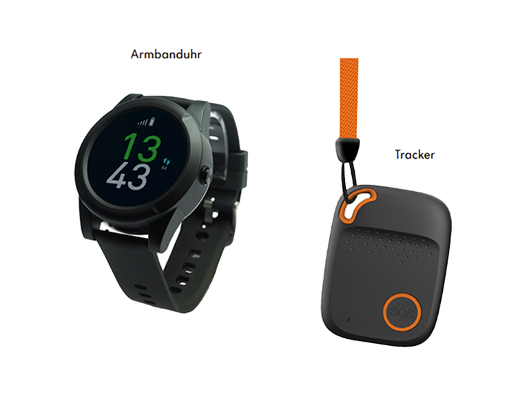 Rufhilfe_Armbanduhr_und_Tracker © Rotes Kreuz