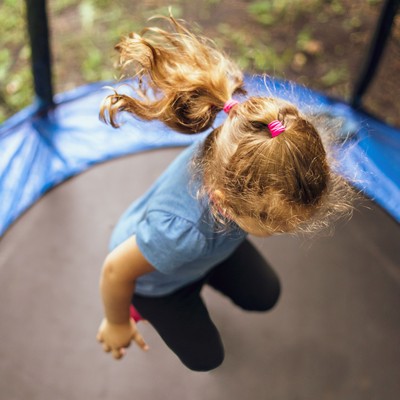 Trampolin - sicheres Hüpfvergnügen