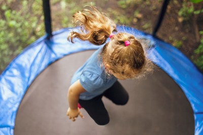 Trampolin - sicheres Hüpfvergnügen