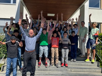Volksschule Sulz auf Besuch im Gemeindeamt Volksschule Sulz auf Besuch im Gemeindeamt