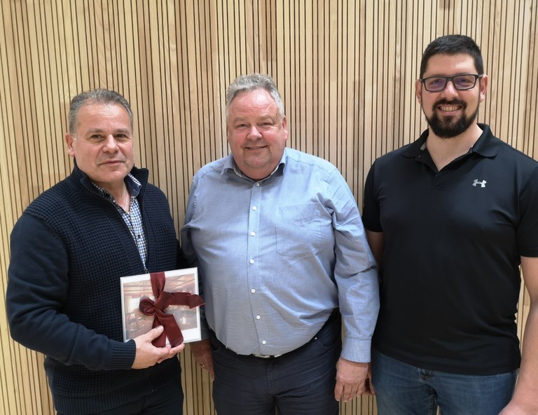 Norbert Schnetzer, Karl Wutschitz & Matthias Walser © Gemeinde Sulz