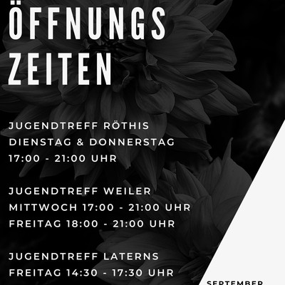 Winter Öffnungszeiten