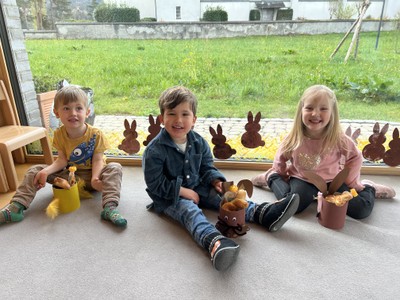 Der Osterhase war da