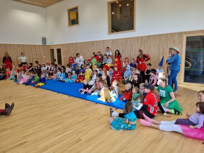 Die mutigen Kinder der Kinderbetreuung