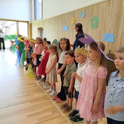 Familienfest in der Sonnenblumen Gruppe