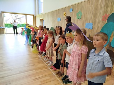 Familienfest in der Sonnenblumen Gruppe