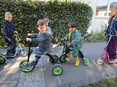 Kindergartenbeginn in der "Sonnenblumen Gruppe"