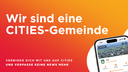 Wir sind eine CITIES-Gemeinde!