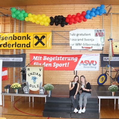Ehrenabend für die Vorarlberger WM-Radsportler