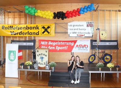 Ehrenabend für die Vorarlberger WM-Radsportler