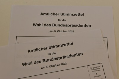 Ergebnis Bundespräsidentenwahl 2022 Ergebnis Bundespräsidentenwahl 2022