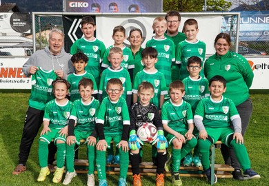 Neue Shirts für die U8 und die U11 des FC Sulz