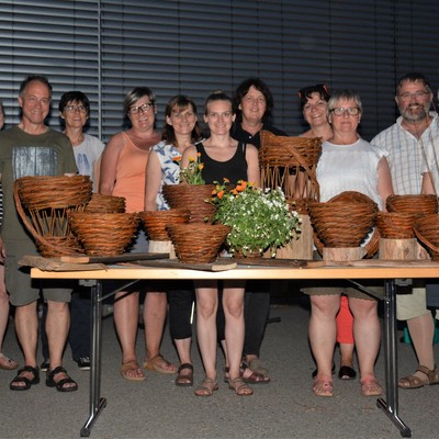 Kreatives Flechten mit Renate Moosbrugger und Sigrid Schertler