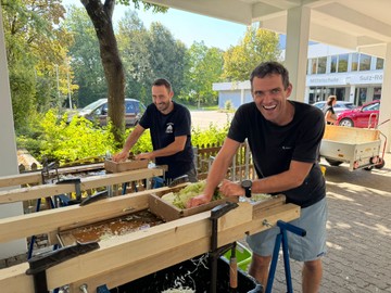 Krutihobla des OGV Sulz-Röthis am Sa. 21.9.2024 bei der Mittelschule Sulz-Röthis