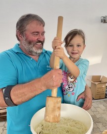 Krutihobla des OGV Sulz-Röthis am Sa. 30.9.2023 bei der Mittelschule Sulz-Röthis