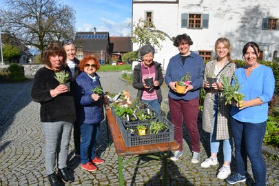 Pflanzentauschbörse 2023 OGV Sulz-Röthis / Umweltausschuss Röthis am Sa. 29.4.2023
