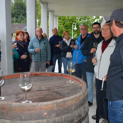 Torkelbaum, Wein und Grappa am Mittwoch 11. September 2024 in Röthis