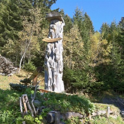 Gartenbegehung und Hock bei Birgit