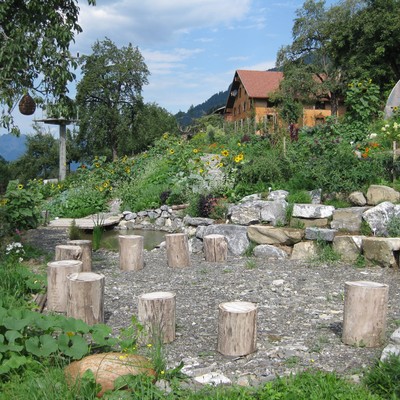 Hofführung bei Dorothea & Armin Rauch in Dünserberg