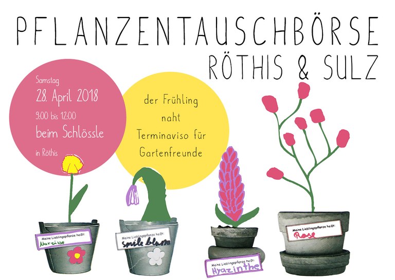 Pflanzentauschbörse 2018