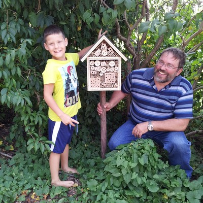 Wir bauen ein Insektenhotel für Wildbienen am Sa. 25. Juni 2016 um 14:00