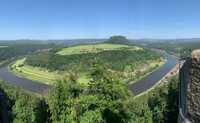 Panorama Elbe