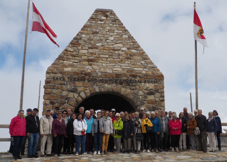 Die Gruppe vor dem Fuscher Törl