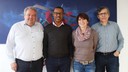 Bgm. Karl Wutschitz, Lassaad Chabbi, Brigitte Pöder, Karl Frick.jpg