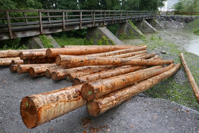 Triftanlage: Rechen wird rekonstruiert Triftanlage: Rechen wird rekonstruiert