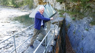 2017: Im April gab Josef Bechtold das Kommando "Wasser marsch!"