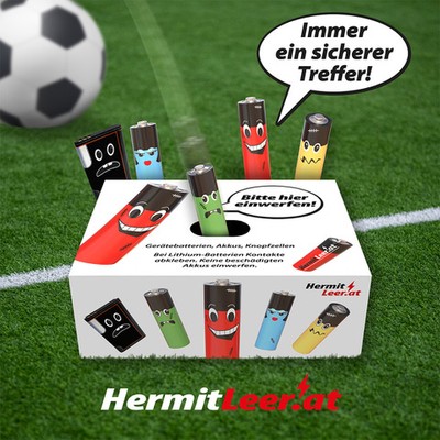 Batterien niemals in den Restmüll!