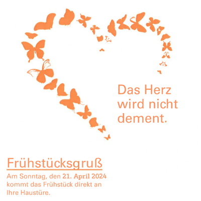 Frühstücksgruß - am Sonntag, den 21. April 2024 kommt das Frühstück direkt an Ihre Haustüre.