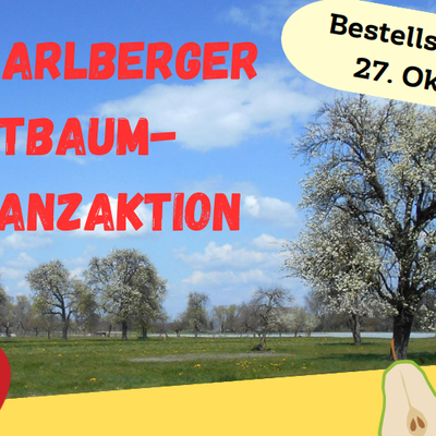 Obstbaumpflanzaktion 2023-2024 - "1.000 Bäume fürs Ländle"
