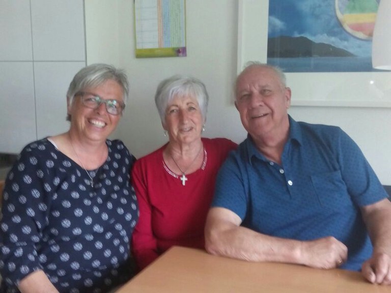 Hanni und Peter Reiter mit Vbgm. Renate Dünser