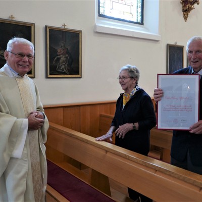 40 Jahre Mesner Amt Franz Pfitscher