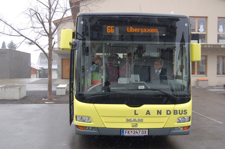 Buslinie 66 nach Übersaxen
