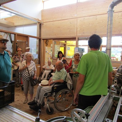Besuch der Nachmittagsbetreuung im Sunnahof